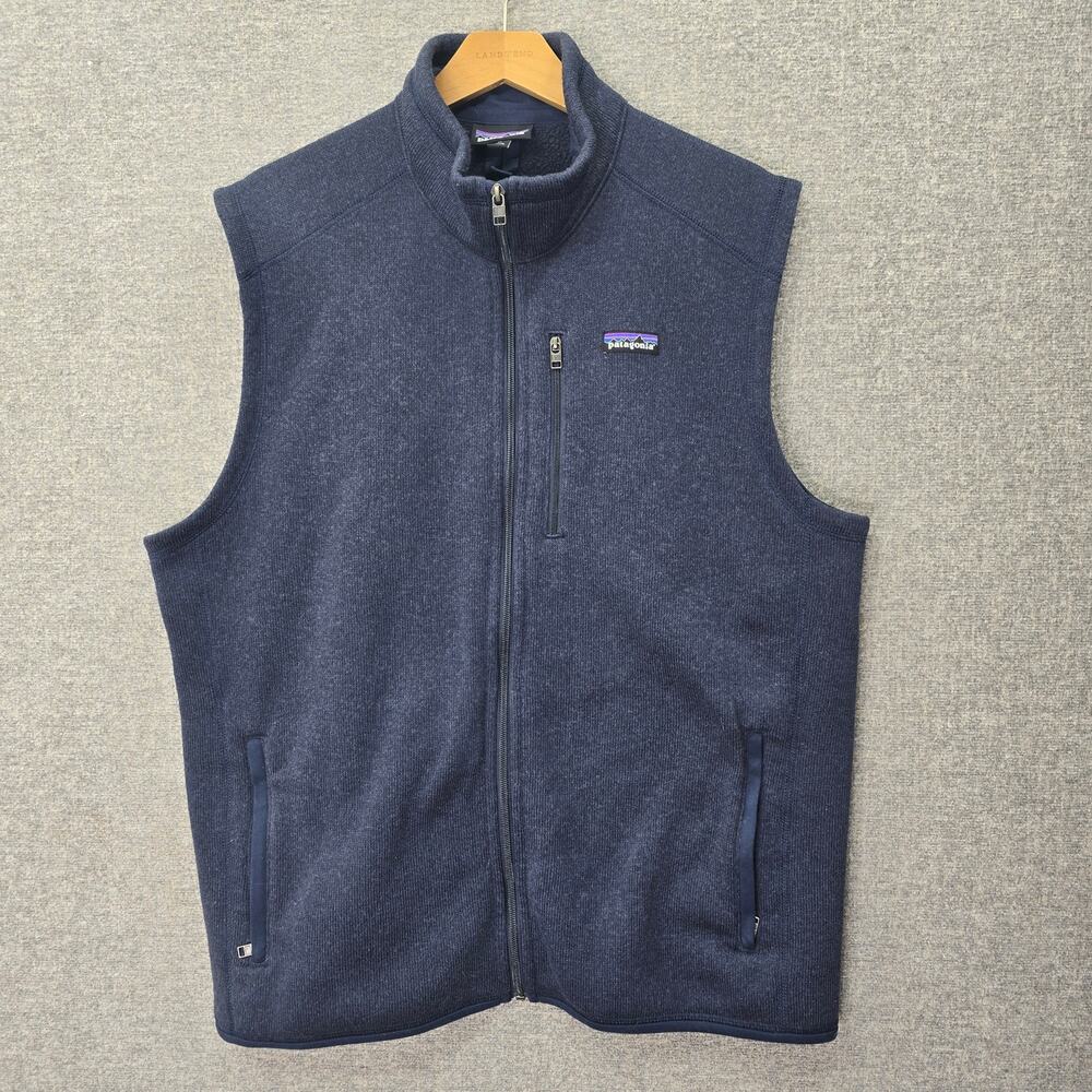PATAGONIA BETTER SWEATER MEN'S VEST, SIZE XL *